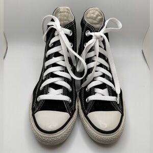 Unisex Black High Top Converse